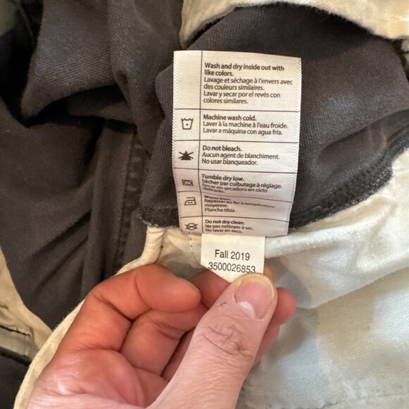 Carhartt Cargo Pants Men 40x30 (38x27) Gray Relaxed Fit Rugged Work Jeans - Picture 8 of 8